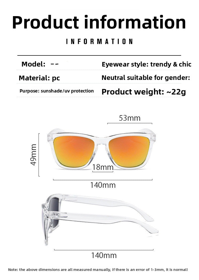 RIMEFANG AERO – Gradient Mirror Sunglasses